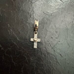Pandora Sparkle Cross Dangle Charm